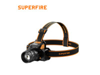 Superfire Lanterna de Cabeça 10W 350lm IP44 Zoom HL58 Superfire Lanterna de Cabeça 10W 350lm IP44 Zoom HL58
